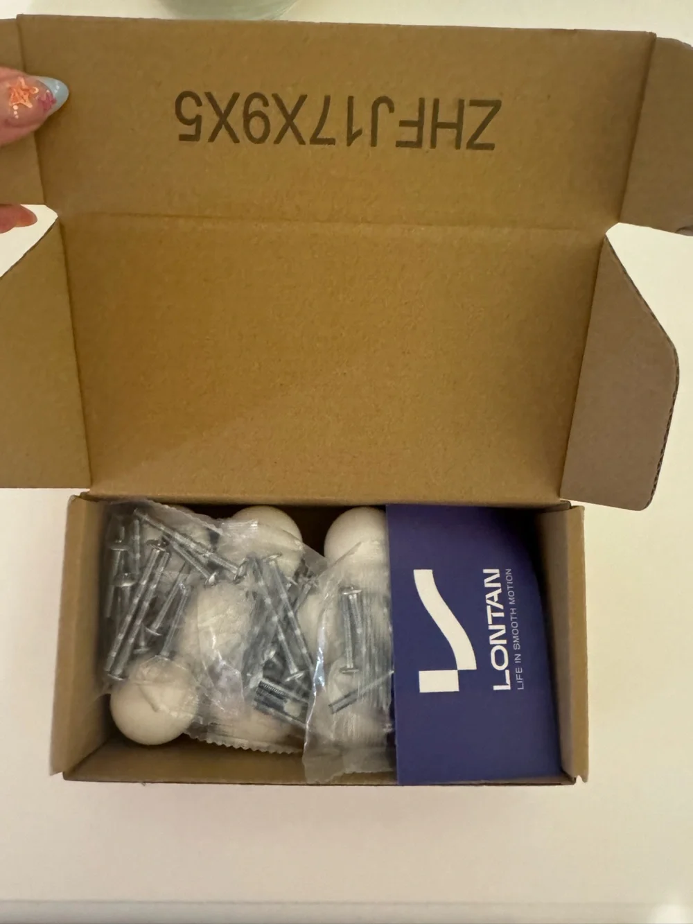 Amazon White Drawer Knobs with Silver Screws Closet Hardware